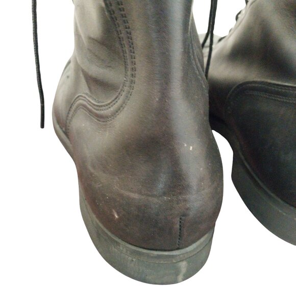 Biltrite Vintage Military Combat Leather Boots Mens Size 10W Good Condition - Picture 7 of 16